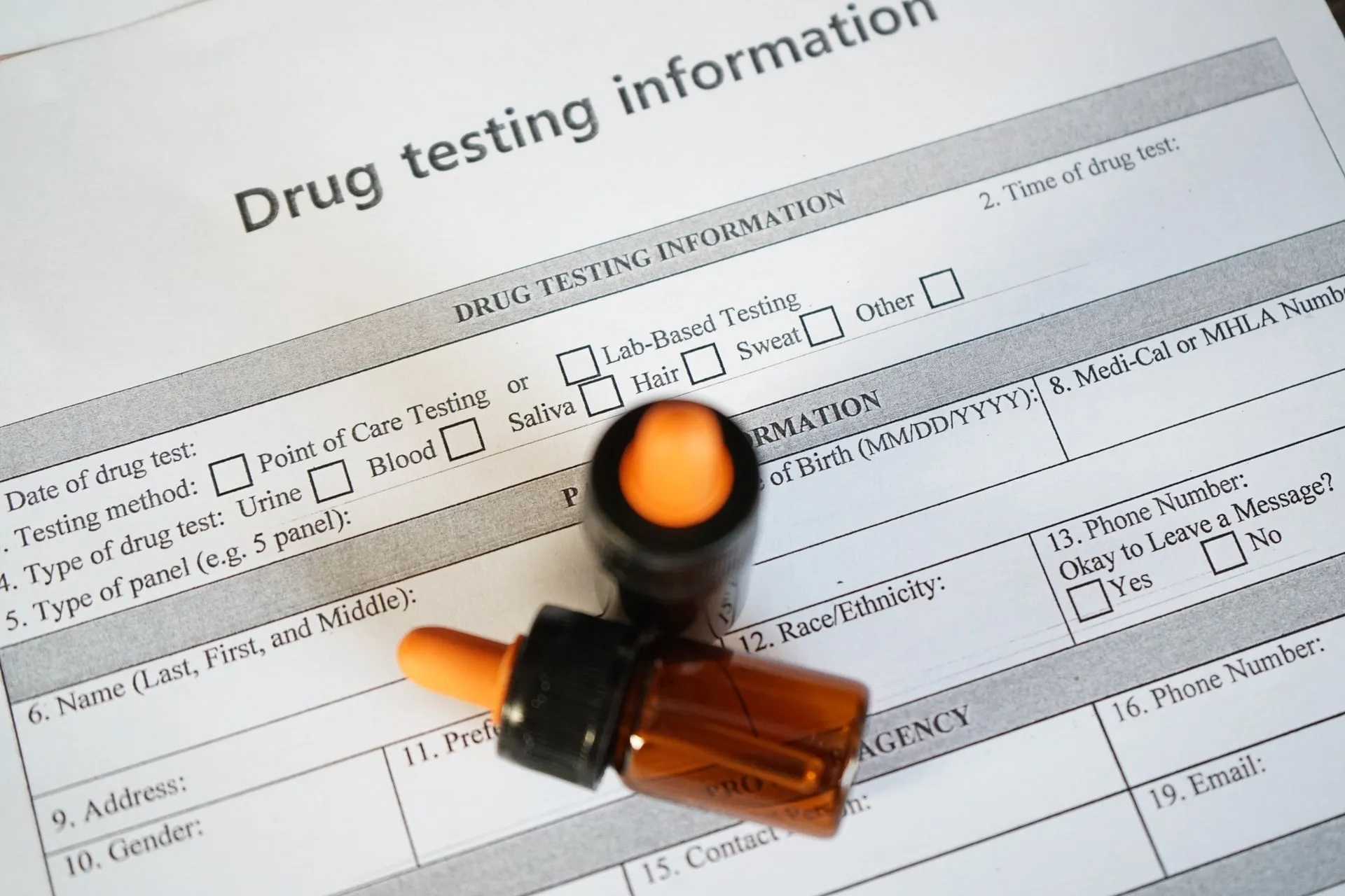 9 Panel Urine Drug Test