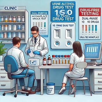Urine Alcohol With 10 Panel Drug Test